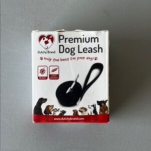 Black Premium Dog Leash